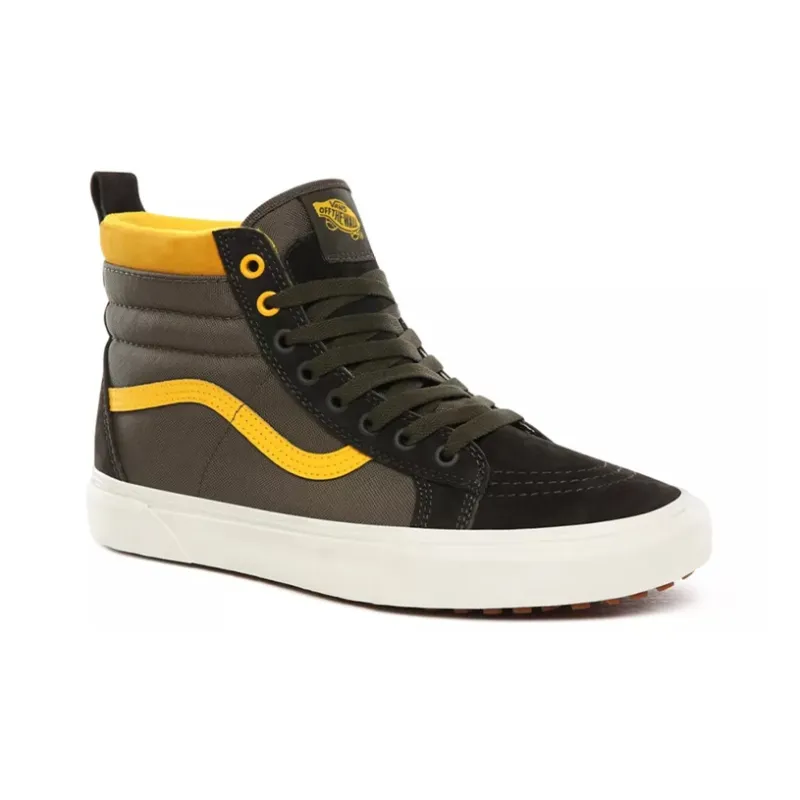 Vans SK8 Hi Mte Brown/Yellow-2