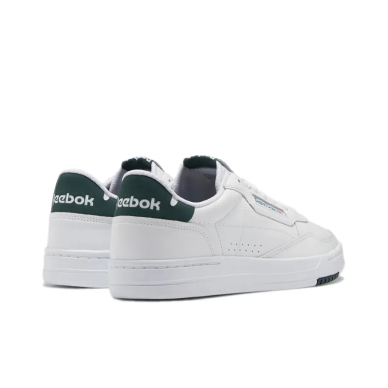 Reebok Court Peak Slip Resistant Cushioning Abrasion Resistant Low Top Skateboard Shoes Unisex White-3