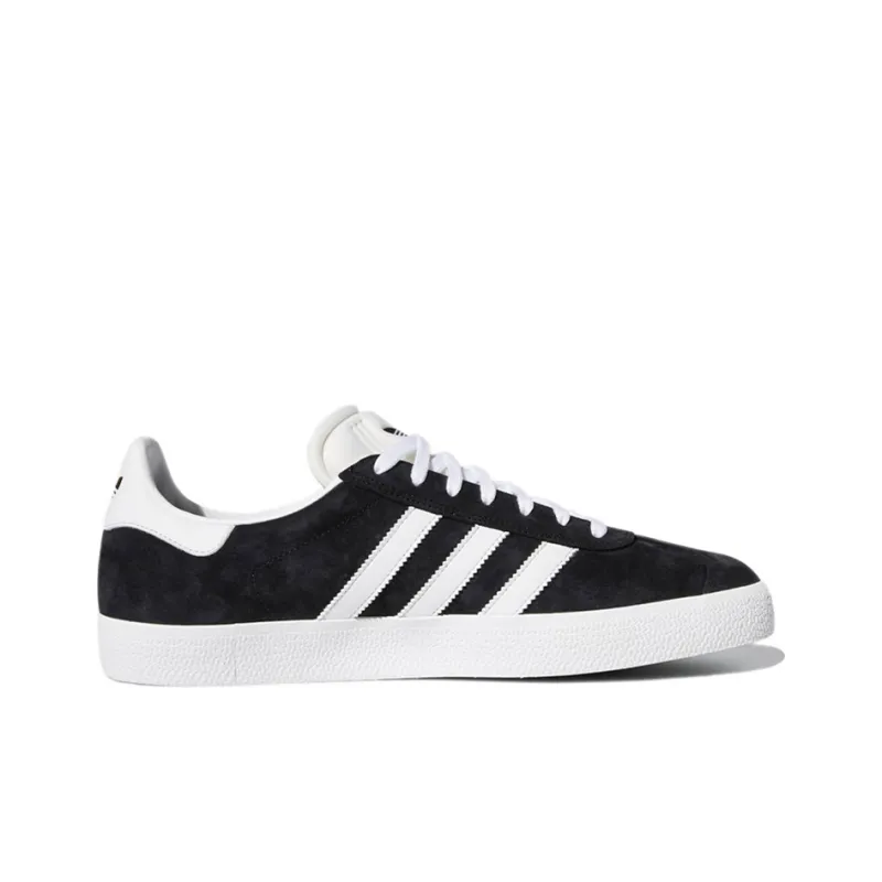 Adidas Gazelle Adv Black White Gold-1