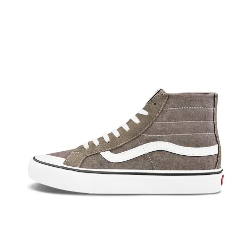 Vans SK8 Skateboard Shoes Unisex High-Top Gray