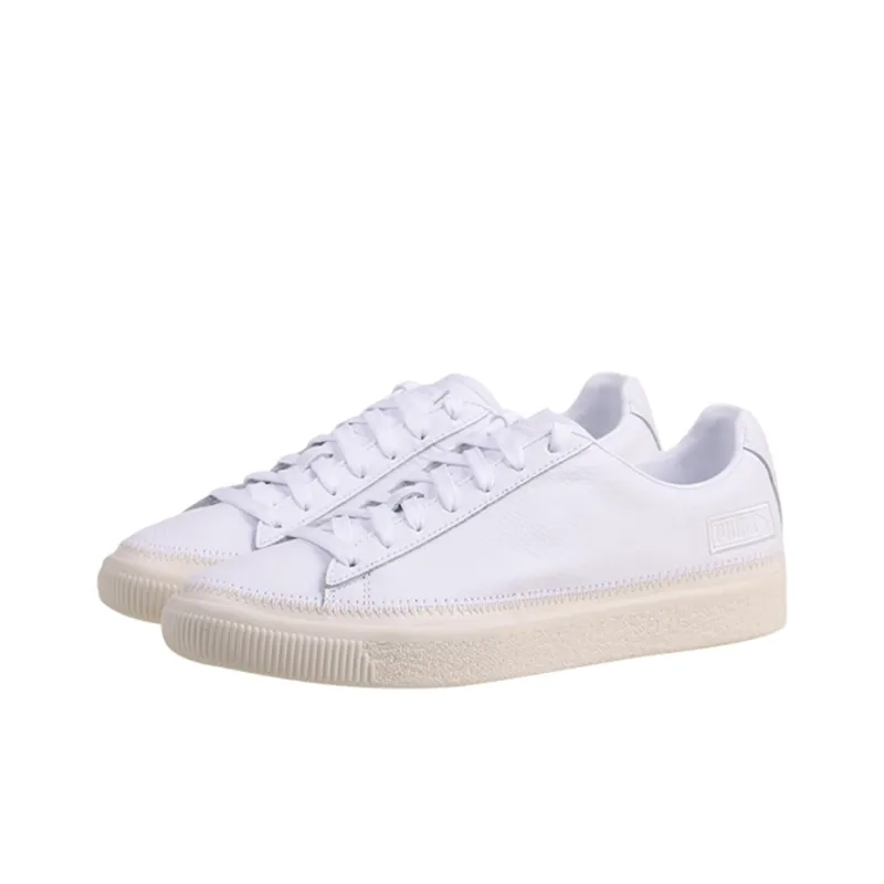 PUMA Basket Stitched White-2