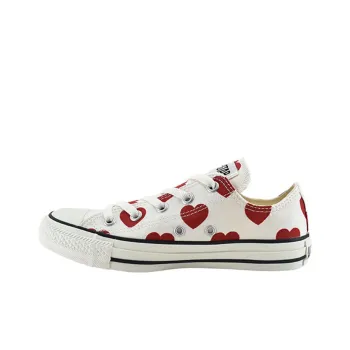 Converse Chuck All Star Fullhearts Ox 'White Red' Women's
