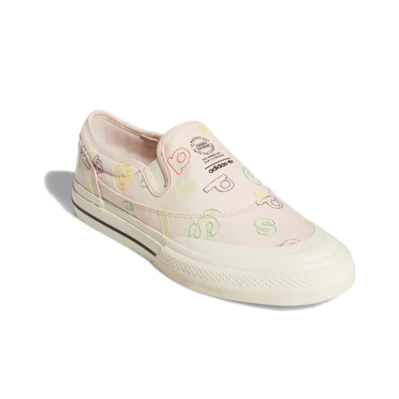 Adidas Nizza Rf Slip On Allover Letters-2