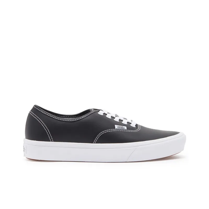 Vans ComfyCush Leather Sneaker Black-1