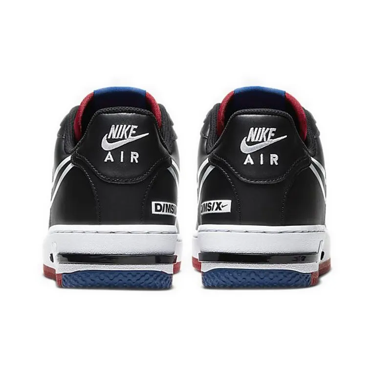 Nike Air Force 1 Low React Black White Gym Red Gym Blue-4