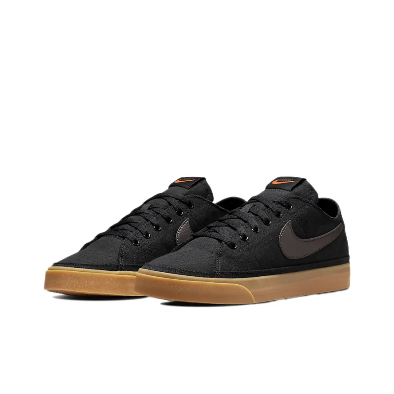 Nike Court Legacy Canvas Black Gum-1