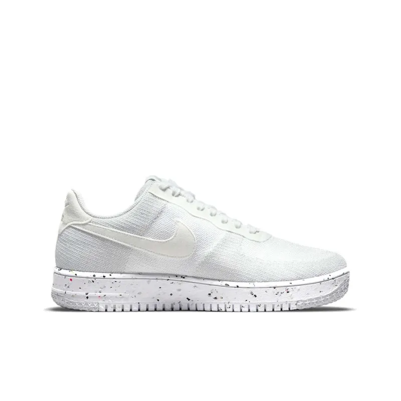 Nike Air Force 1 Low Crater Flyknit White-1