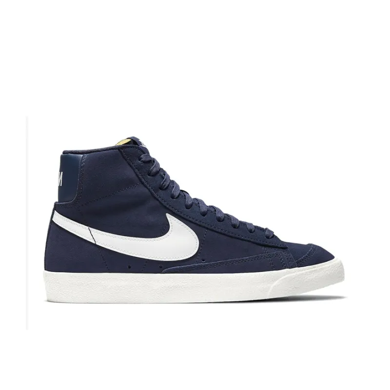 Nike Blazer Mid 77 Navy Suede Women's-1