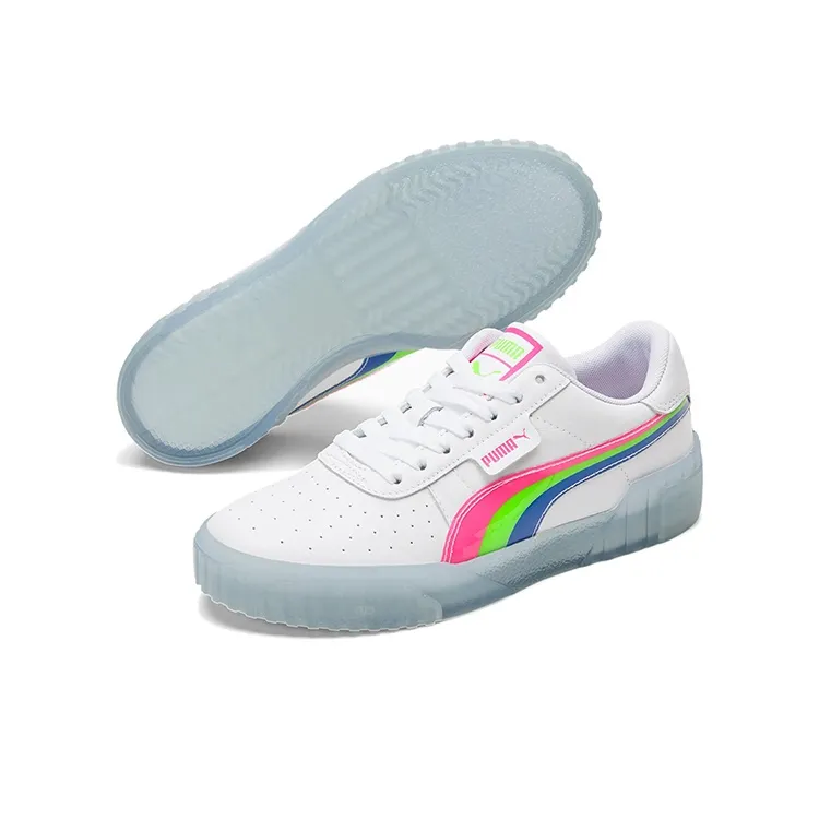 PUMA Cali 'Neon Iced Pink Dazzling Blue' Women's-2