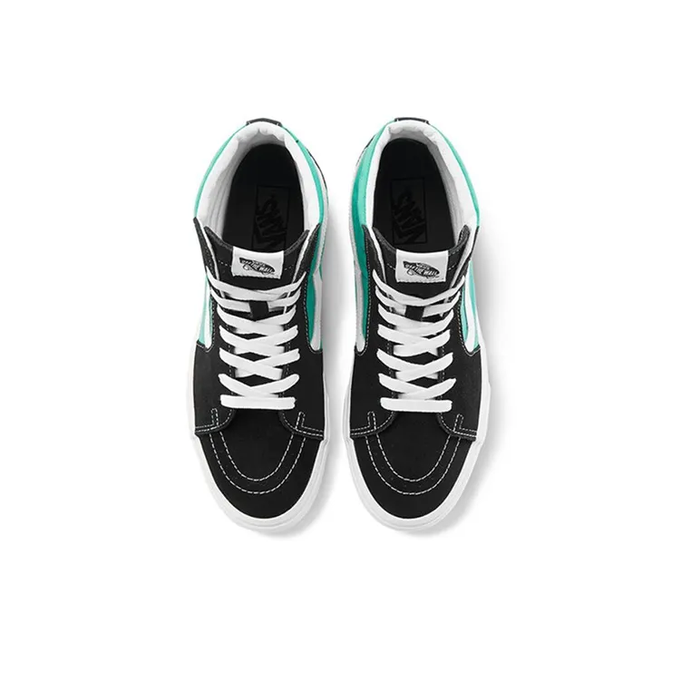 Vans SK8 Hi Green Black-2