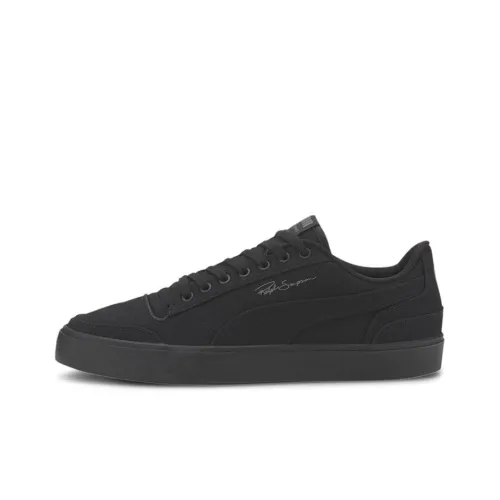 PUMA Ralph Sampson Skateboard Shoes Unisex Low-Top Black