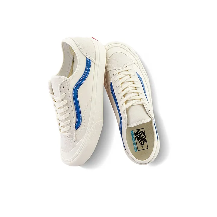 Vans Unisex Style 36 Decon Sf Shoes White/Blue-3