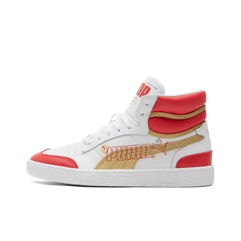 PUMA Ralph Sampson Year Of Ox Mid Shoes White/Red/Gold