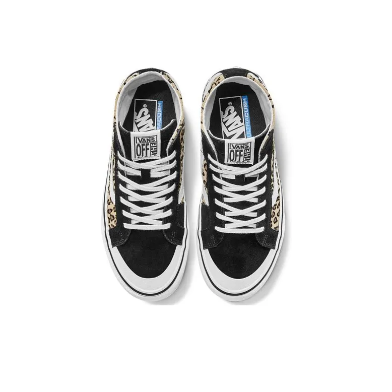 Vans SK8 Hi 138 Decon Sf 'Black White Leopard' Women's-3