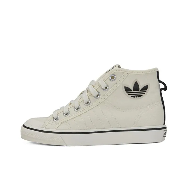 Adidas Originals Nizza Hi 'Beige White' Women's-0
