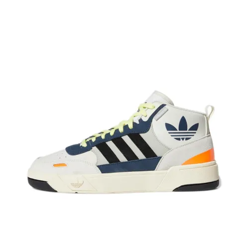 Adidas Originals Post Up Skateboard Shoes Unisex Mid-Top Gray/Blue/Black