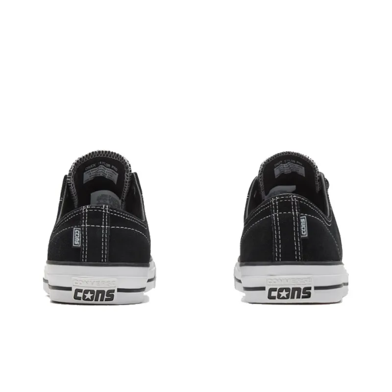 Converse Cons Chuck Taylor All Star Pro Suede Low 'Black White'-3