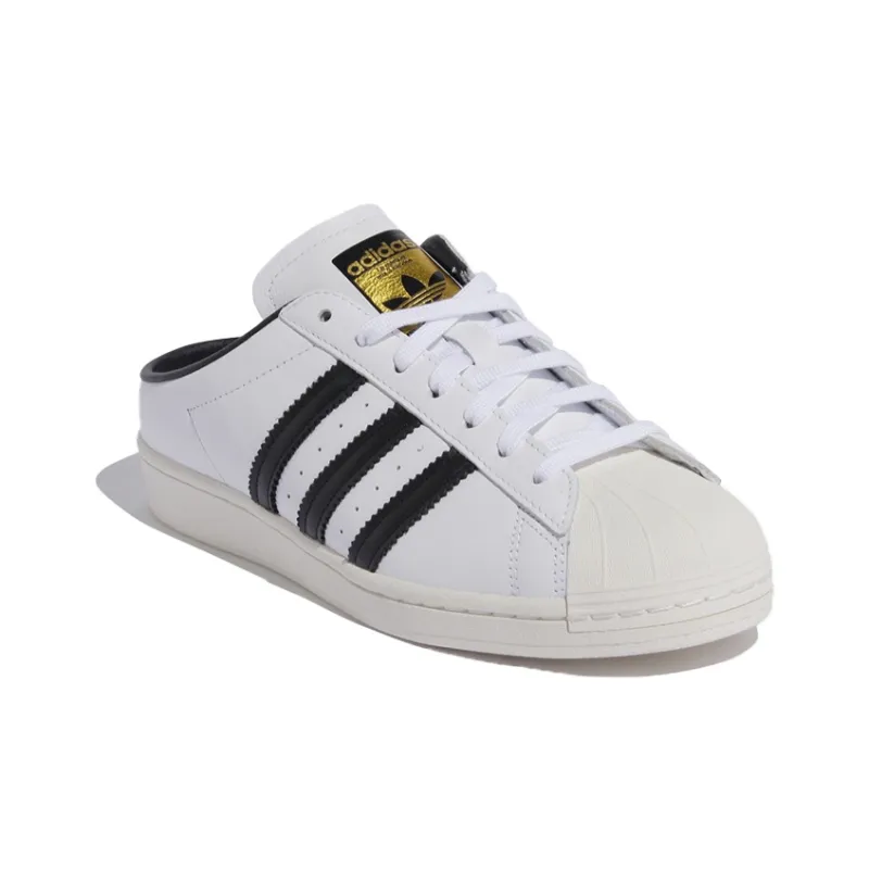Superstar Adidas Originals Mule 'White Black Gold'-2