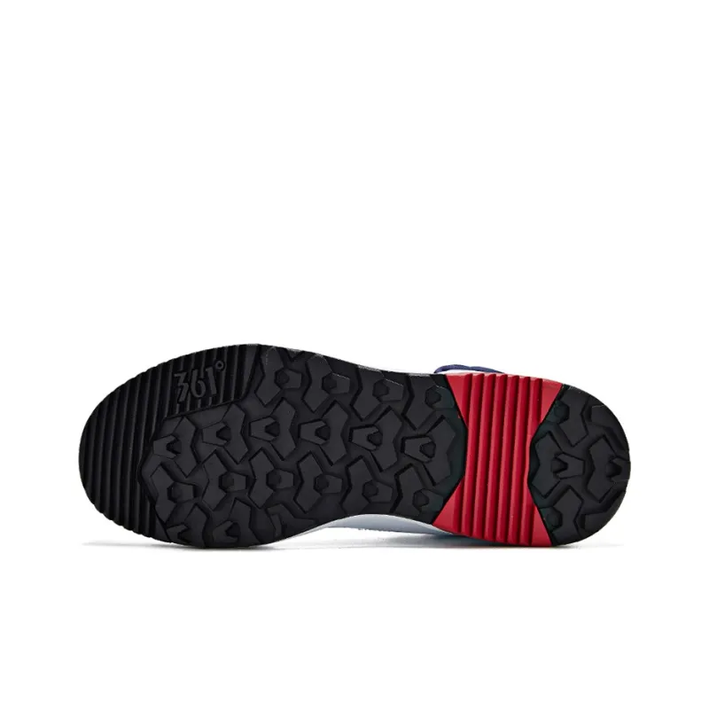 361° Thermal Slip Resistant High Top Skateboard Shoes Men's Black Red-3