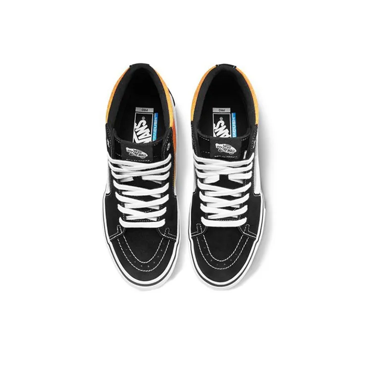 Vans Sk8 Hi Pro 'Fade Black Orange'-2