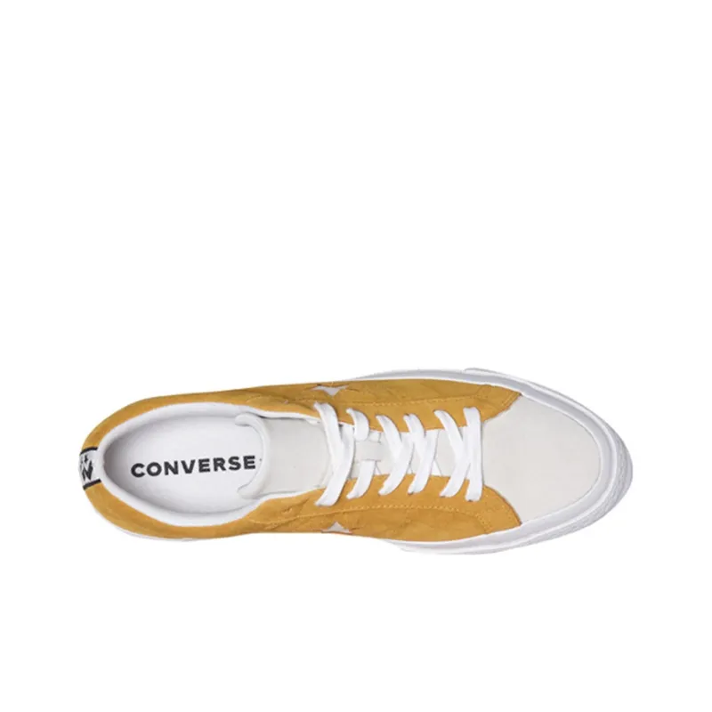 Converse One Star Yellow White-3