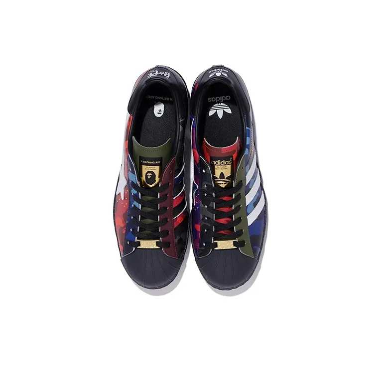 Adidas Superstar 80s Bape Multi Camo-4
