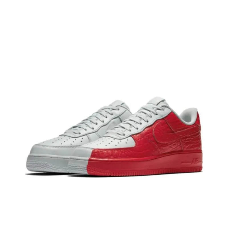 Nike Air Force 1 Low Split Grey Red-2