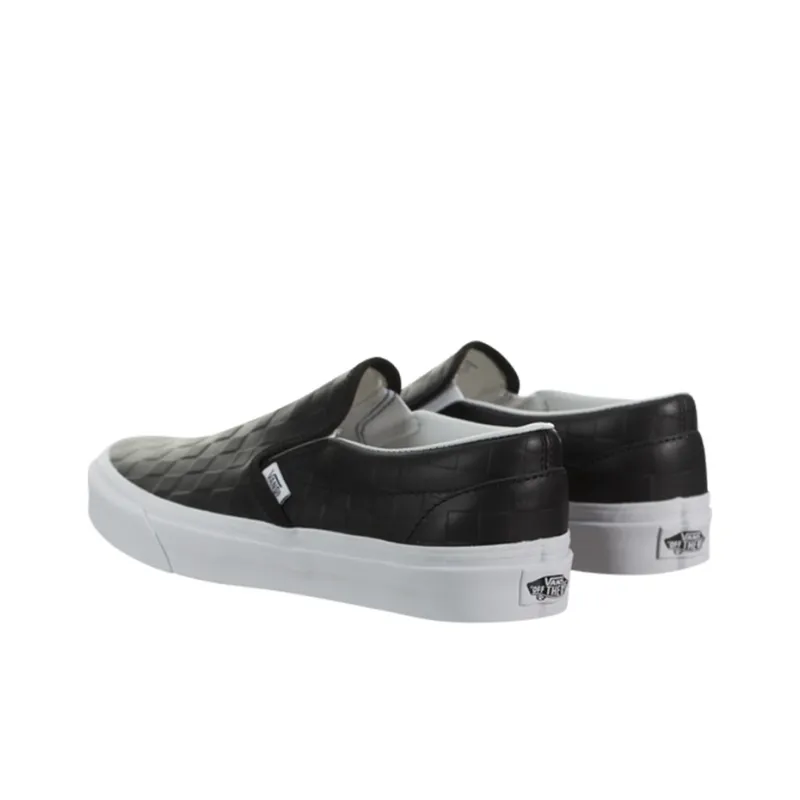 Vans Classic Slip On 'Black Checkerboard'-2