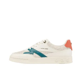 LI NING 1990 Cushioning Low Top Skateboard Shoes Women's White Green