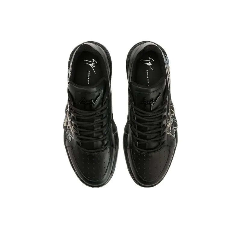 Giuseppe Zanotti Talon Graffiti printed Sneakers-3