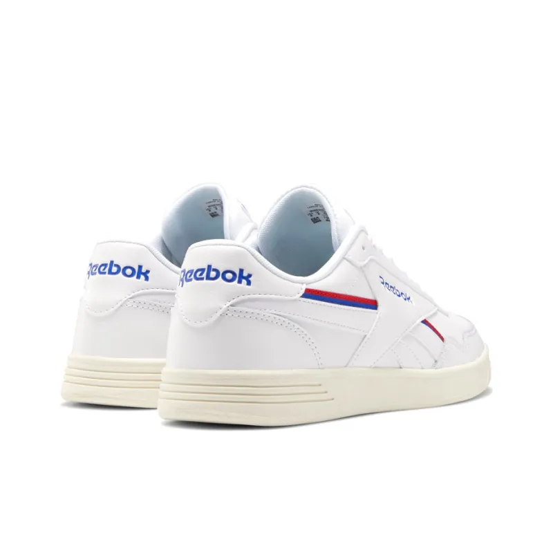 Reebok Royal Techque Skateboard Shoes Unisex Low-Top White/Blue/Red-3