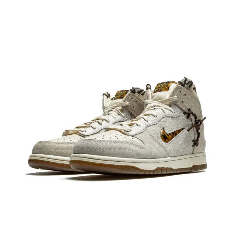 Nike Dunk High Bodega Sail Multi Friends And Family-2