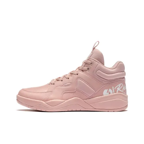 361° High Top Skateboard Shoes Women's Pink White