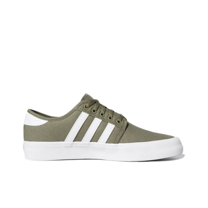 Adidas Originals Seeley Xt Wear-Resistant Coverage Low-Top Skateboard Shoes Men's Army Green-1