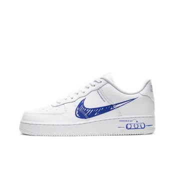 Nike Air Force 1 Low Sketch White Royal