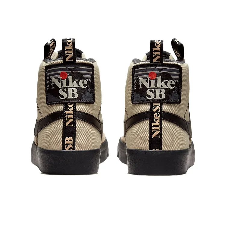 Nike SB Blazer Mid Premium Acclimate Pack - Rattan Black-4