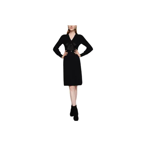 Anmani Long-Sleeved Dresses Women's Black