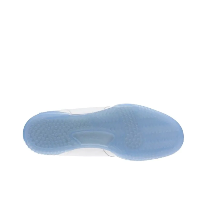 Reebok Workout Mid Wear Resistant Slip Resistant Mid Top Skateboard Shoes Men's White Blue-4