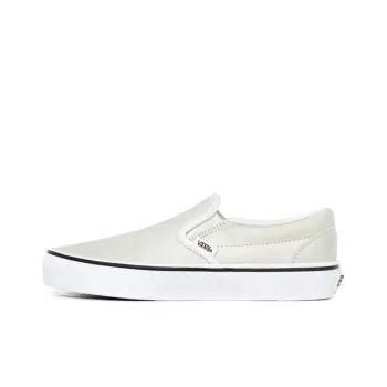 Vans Prism Suede Classic Slip On White/Sliver Silver