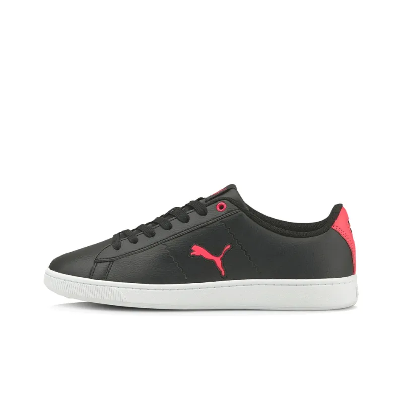 PUMA Vikky V2 Skateboard Shoes Women's Low-Top Black/Red/White-0
