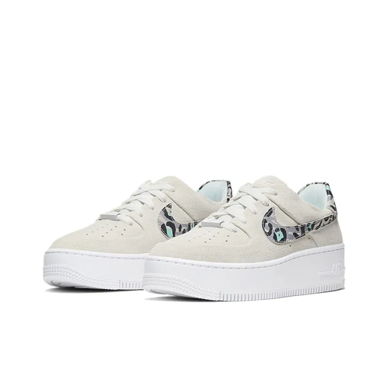 Nike Air Force 1 Sage Low Team Gold Leopard Women's-2