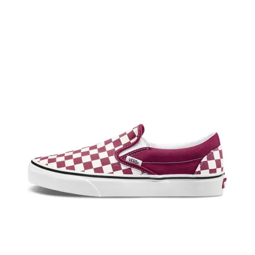 Vans Slip-On Classic 'Rumba Red Checkerboard'