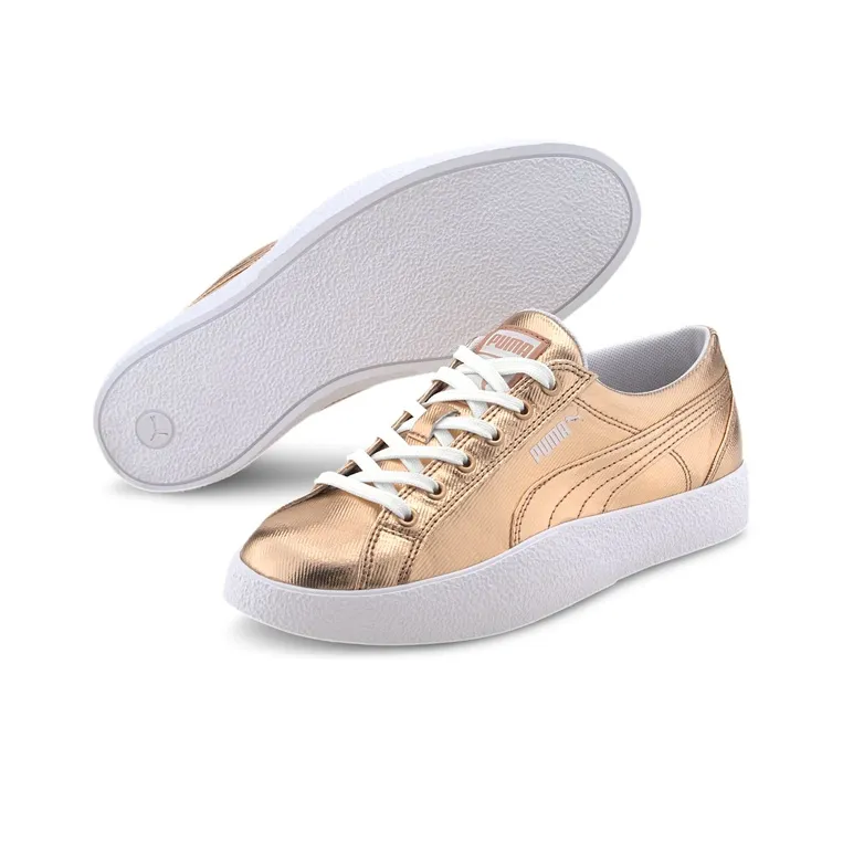 PUMA Love Trainers Metallic Rose Gold Women's-1