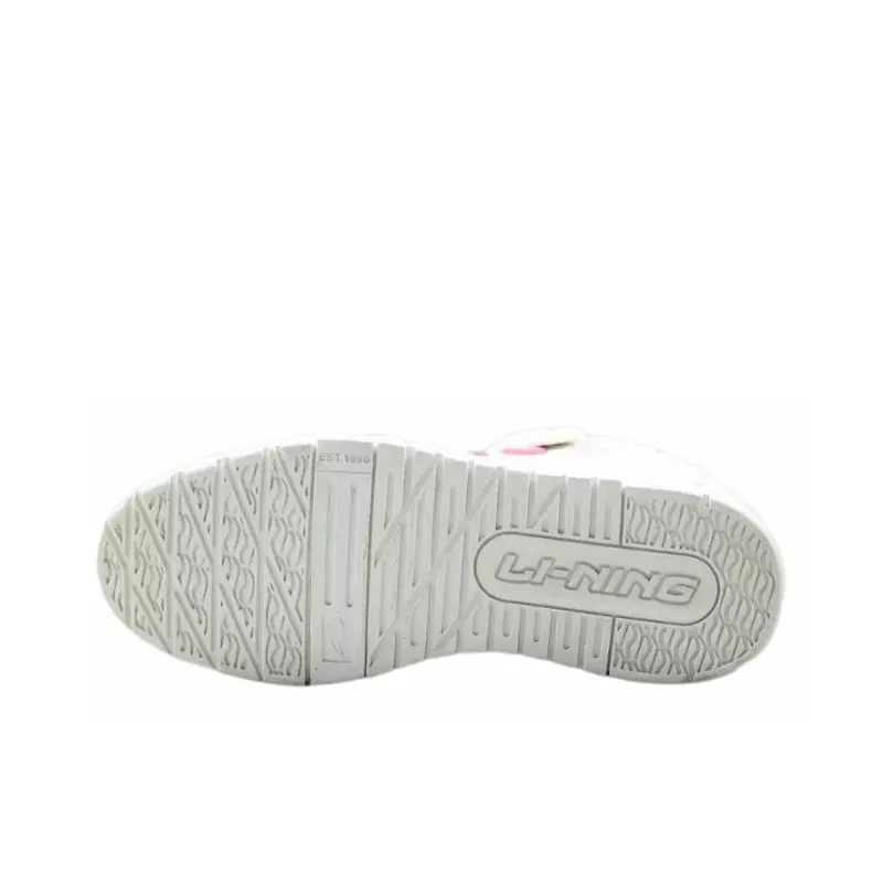 Disney LiNing 001 Btc Low Top Skateboard Shoes Women's Ivory-3