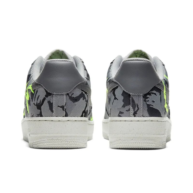 Nike Air Force 1 Low '07 Lx Light Smoke Grey Camo Embroidery-4