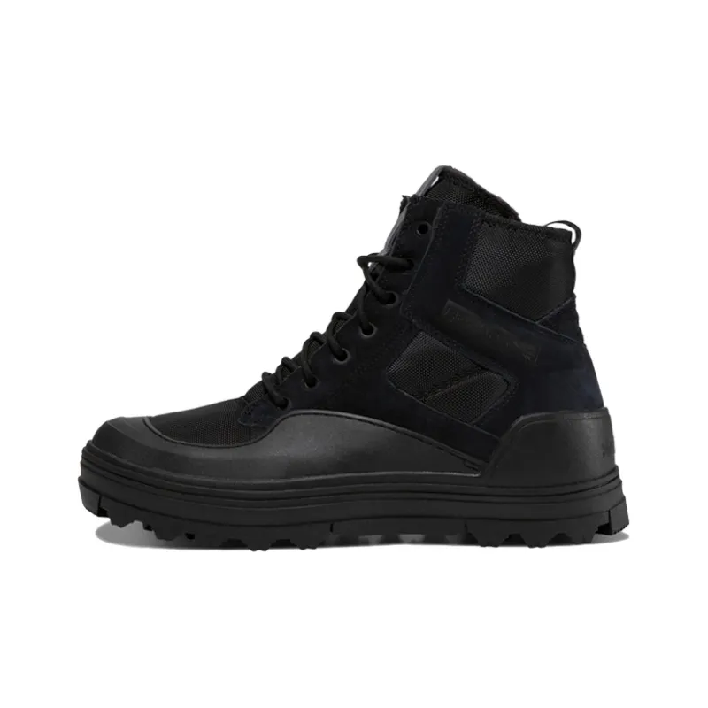 Reebok Club C Skateboard Shoes Men High-Top Black-0
