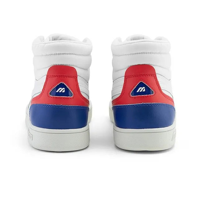 Mizuno Court Lite Mid 'White Red Blue'-4