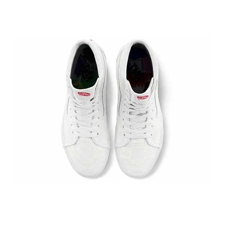 Sk8 Vans Hi 'DIY Checkerboard'-2