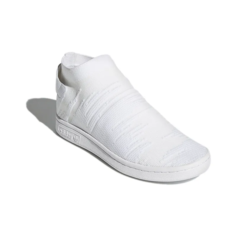 Adidas Women's Stan Smith Sock Primeknit 'Triple White' Women's-2