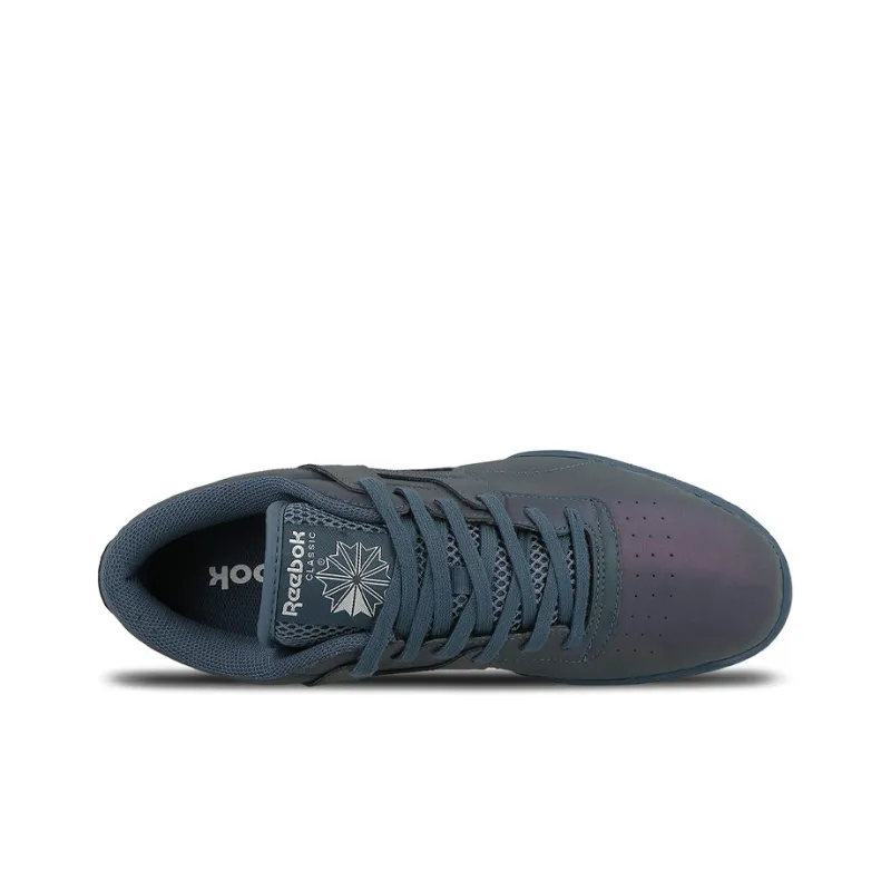 Reebok Workout Skateboard Shoes Men Low-Top Blue-4
